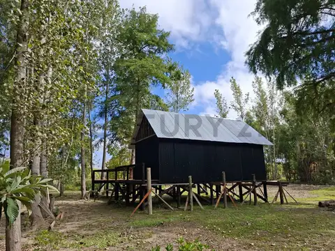 Venta Cabaña 2 ambientes Canal de la Serna sobre impresionante lote con mejoras