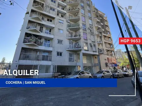 Cochera - Alquiler - Argentina, San Miguel - Gral. Las Heras 1338
