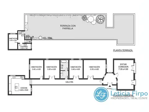 Depto Tipo Casa en Venta de 4 dormitorios