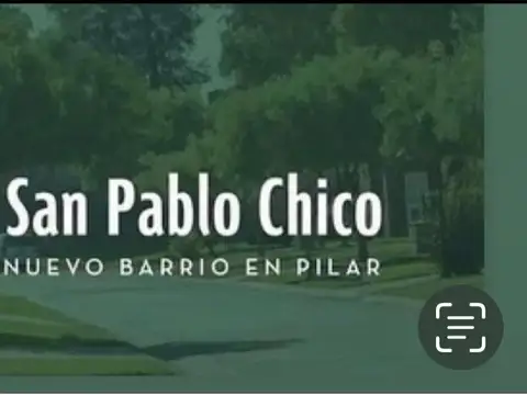 TERRENO EN VENTA EN SAN PABLO CHICO - PILAR