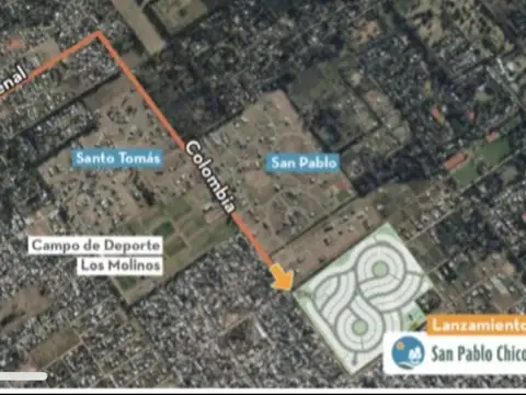 Terreno en Venta en San Pablo Chico, USD 43.200