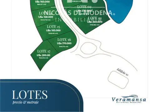 Terreno en Venta en Playa Mansa, USD 215.000