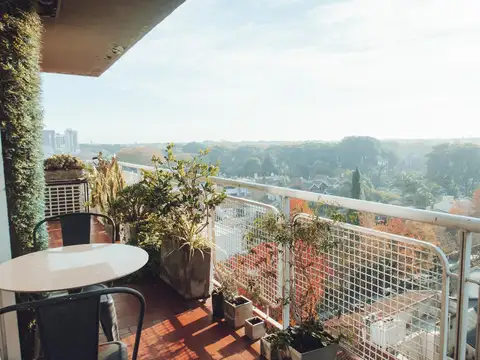 Departamento divino de 4 ambientes super luminoso con balcón y doble cochera!