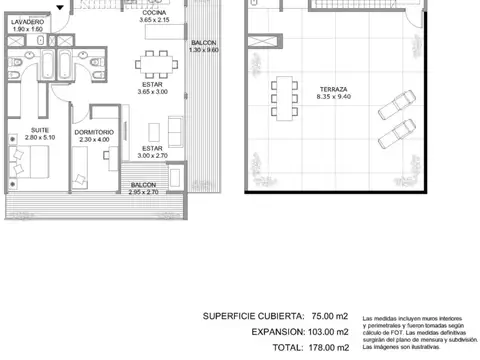 VENTA pozo LANUS Depto 3 am terraza propia premium