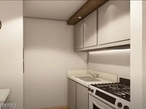 Departamento Monoambiente con 1 baño