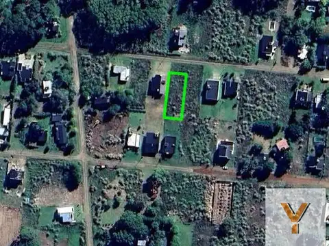 Terreno en Venta 37  mts Fondo