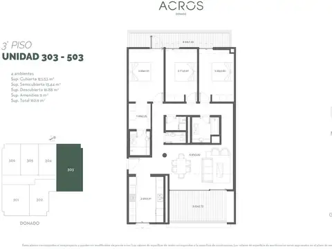 Departamento de 4 ambientes en venta en Villa Urquiza