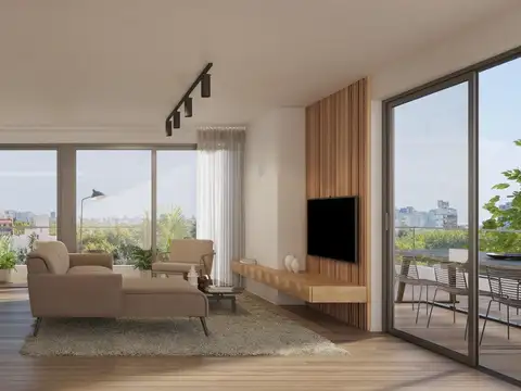 Departamento en venta 4 ambientes dependencia y parrilla en Palermo Chico