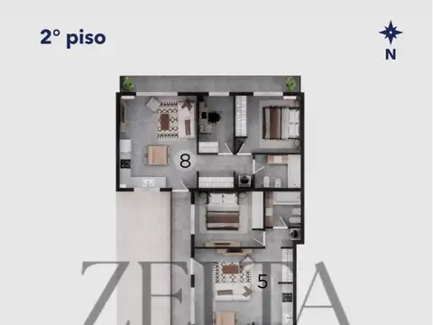 Departamento en Venta de 2 dormitorios
