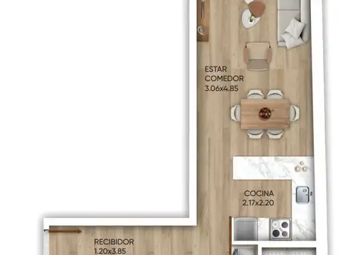 Departamento en Venta en Cordon , USD 199.000