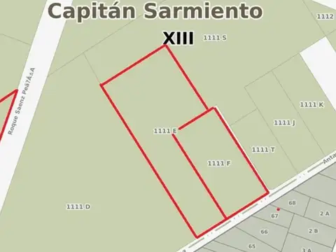 Avenida Roque Sáenz Peña y Antártida Argentina