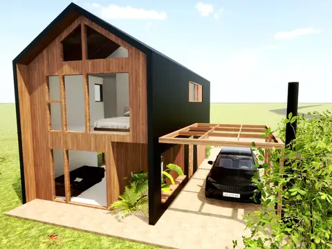 Casa 3 ambientes con 1 baño