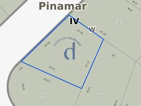 Terreno en Venta en Alamos 2, USD 98.000