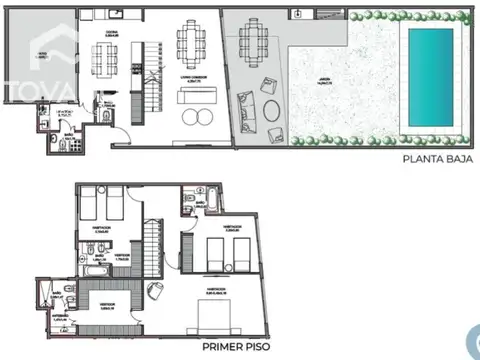Departamento en Venta con 1 cocheras