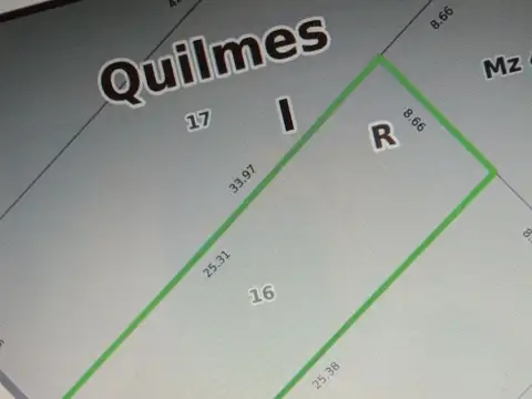 Lote - Venta - Argentina, Quilmes - Bernardo de Yrigoyen 300