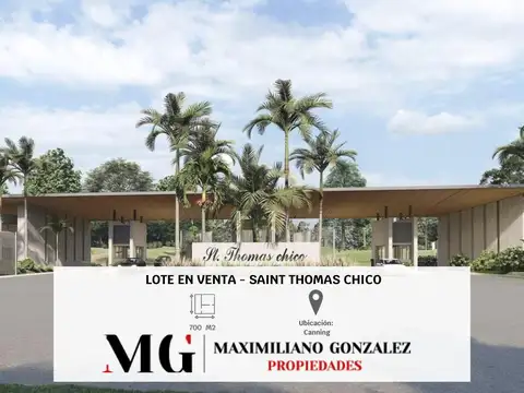 Lote venta Saint Thomas Chico