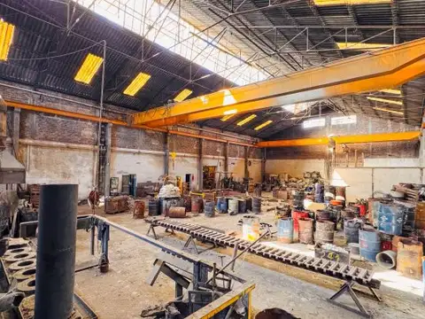 VENTA GALPONES INDUSTRIALES LANUS ZONA SUR 3000 M2 (ex FABRICA METALURGICA)