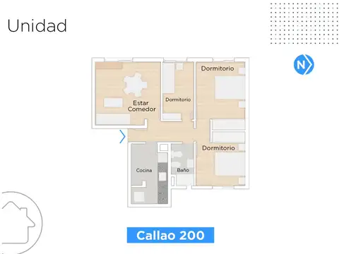 Departamento en Alquiler 46 años