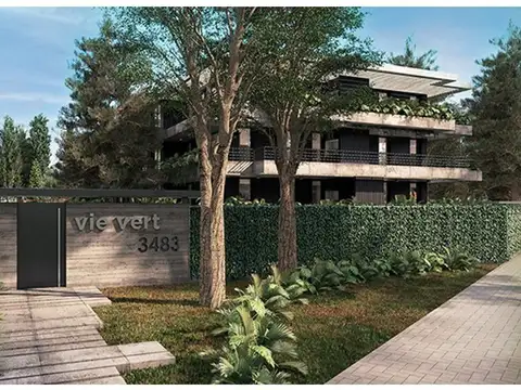 Excelente unidad de 3 amb. en 1er piso con amplio balcón terraza con parrilla