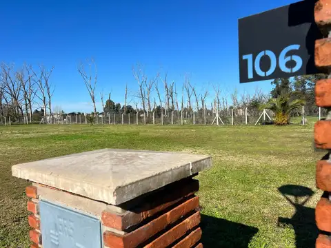 Lote de 601 M2 En Canning Chico. Excelente Ubicacion