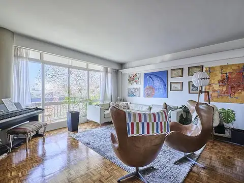 Venta 3 ambientes vista abierta en Palermo frente a la Rural