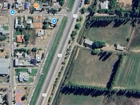 VENDO CHACRA DE 7.4 Has en Sargento Vidal Provincia de Rio Negro, con frente de Ruta Nac 151
