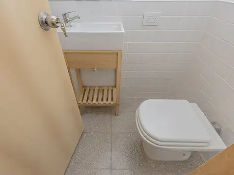 Departamento 2 ambientes con 2 baños