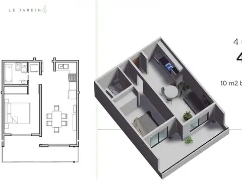 Departamento en Venta en Merlo, $ 75.000
