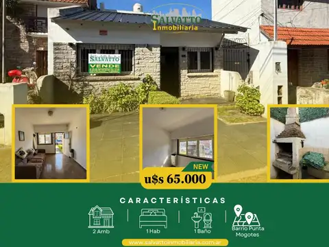 CHALET TIPO PH AL FRENTE EN PUNTA MOGOTES