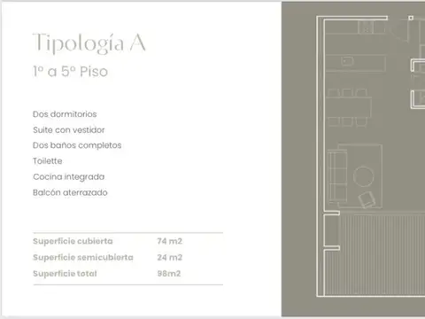 Departamento en Venta 1 año