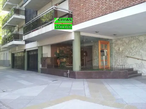 HERMOSO MONOAMBIENTE AL FRENTE + GRAN BALCON VILLA DEL PARQU