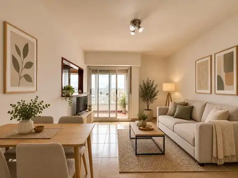 Venta departamento reciclado de 2 dormitorios con balcón y amenities barrio Arroyito, Rosario
