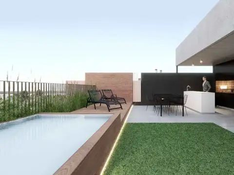 Departamento Monoambiente con 1 baño
