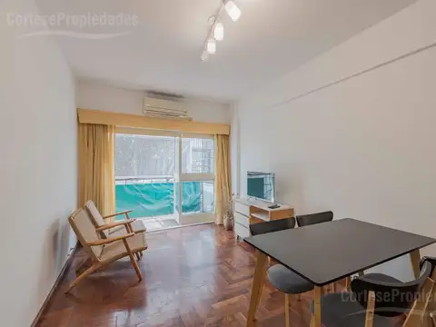 Palermo, venta departamento, 2 ambientes al frente balcón