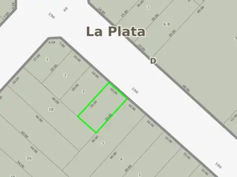 Calle 190 entre 49 y 50 al 800
