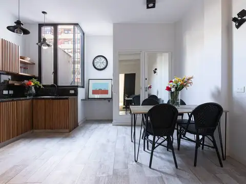 Departamento 2 ambientes con 1 baño