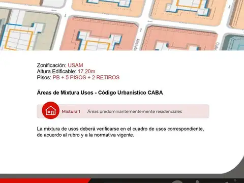 Terreno en Venta en Nuñez, USD 810.000