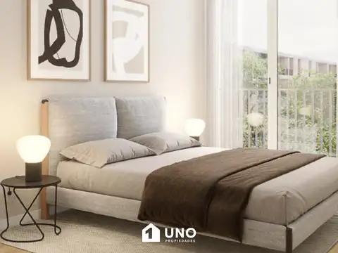 Departamento 3 ambientes con 2 baños