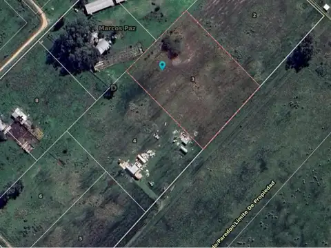 Campo Hectarea 100x120 m. Marcos Paz. Ideal quinta.