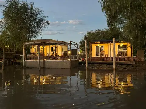VENTA TERRENO CON CABAÑAS EN EL DELTA DEL TIGRE