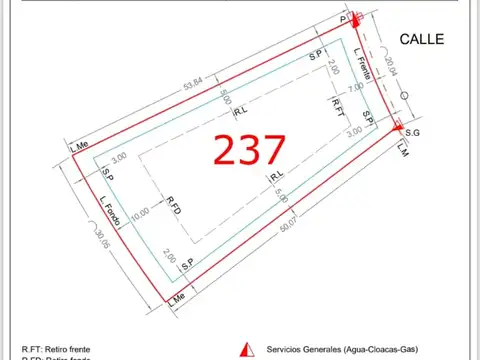 Terreno en Venta en Area 60, USD 34.000