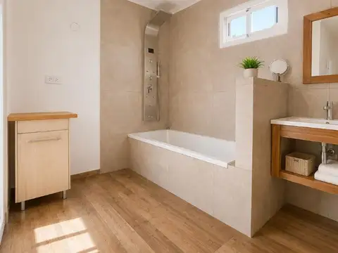 Casa 3 ambientes con 2 baños