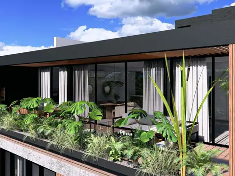 Departamento 2 ambientes con 1 baño