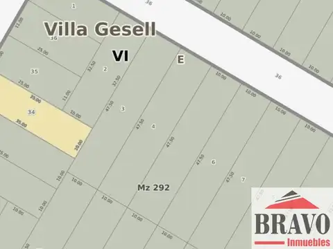 Terreno en Venta de 350,0 m2