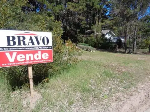AMPLIO LOTE CON SALIDA A DOS CALLES - MAR DE LAS PAMPAS | COD.0404 |