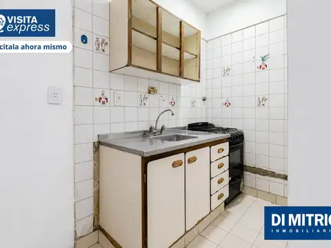Depto Tipo Casa 2 ambientes con 1 baño