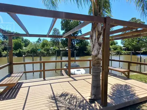 Casa Vila Marina I Villanueva Tigre 3 dormitorios (posibilidad de amarra)