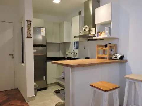 Departamento 2 ambientes con 1 baño