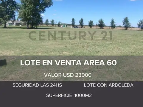 Venta Lote Brandsen Area 60 oportunidad