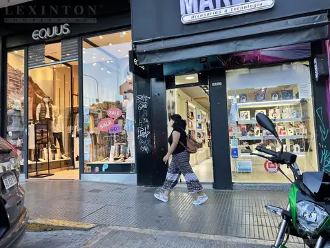 LOCAL EN LA MEJOR CUADRA DE CABILDO ESTA DENTRO DE LOS PRIMEROS 5 LOCALES DESDE LA ESQUINA